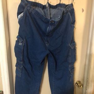 Men’s Liberty Blues 50x28 Cargo Blue Jeans